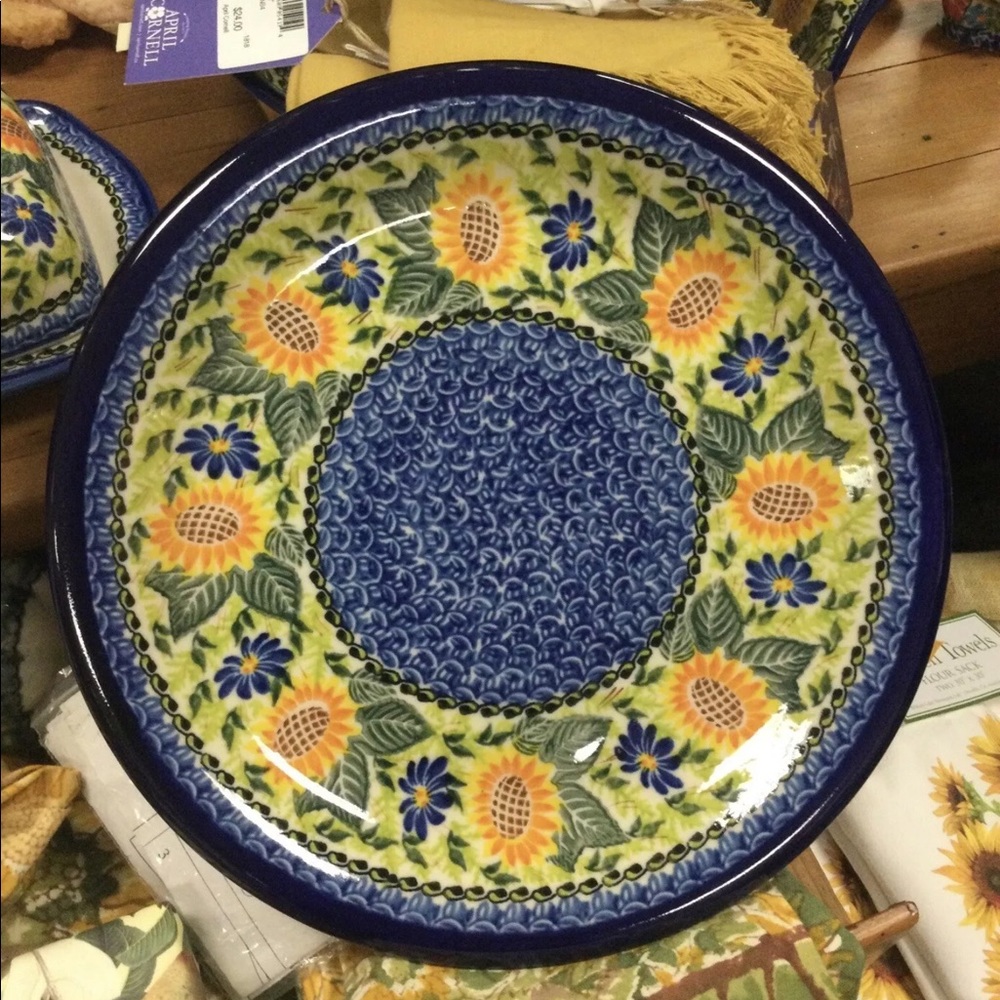 Polish Pottery Dinner Plate